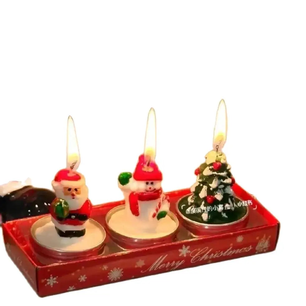 크리스마스 트리 캔들 - CozyHome의 아늑한 휴일 기쁨