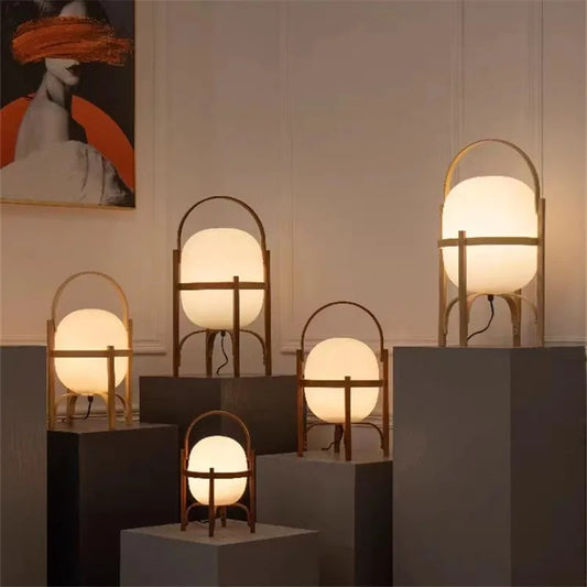 Cole Cestita Table Lamp: Chic Minimalist Glow for Modern Homes