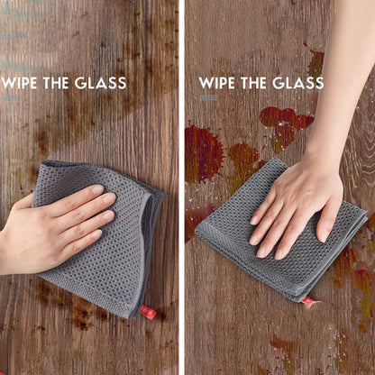 Super Absorbent Cotton Dishcloth - Soft & Stylish Kitchen Essential