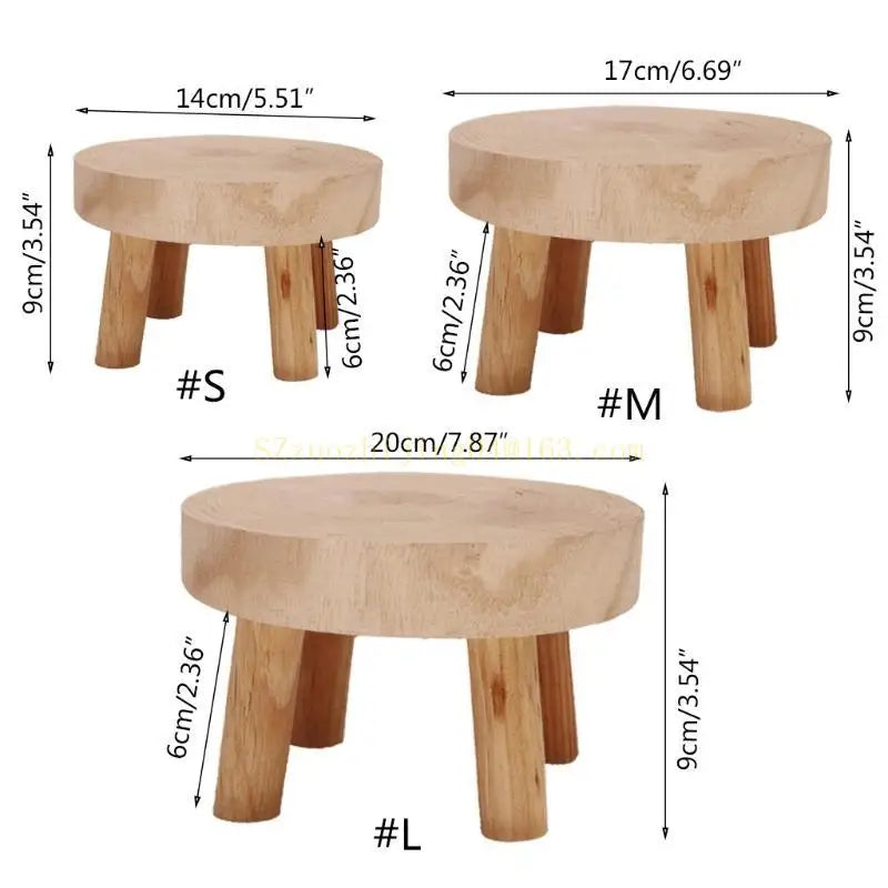 Elegante supporto per piante: supporto in legno resistente all'umidità per la decorazione domestica
