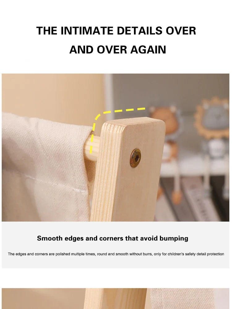 나무 어린이 책장 – 어린 독자를 위한 세련된 수납 공간!