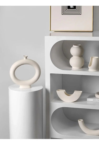 Eco-Friendly Ceramic Flower Pot – Modern Decor by Crafts