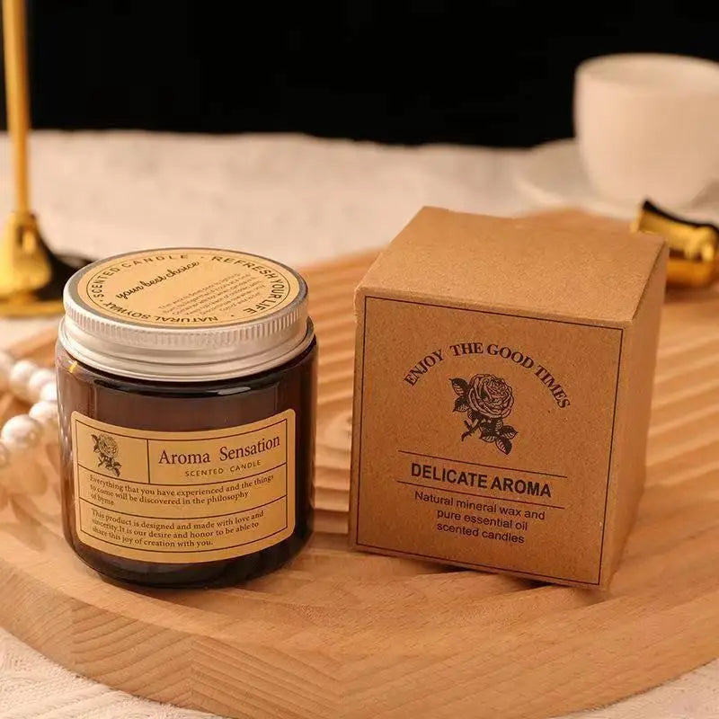 Nến Sáp Đậu Nành Thơm Không Khói - Quà Tặng Trang Trí Nhà Sang Trọng