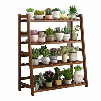 Wooden Universal Plant Shelf - Elevate Your Garden Style!