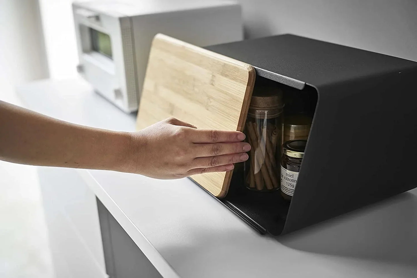 Portapane in bambù: mantieni il pane fresco & Vivere in modo ordinato e radicato