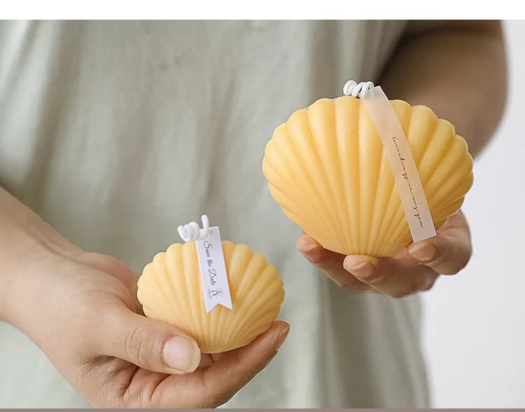 Handmade Shell Candle - Eco-Friendly Aromatherapy - Perfect Gift