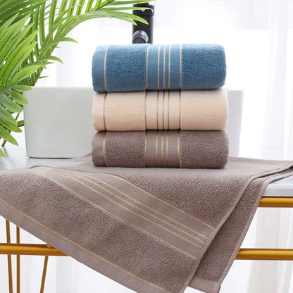 Ultra-Absorbent Cotton Towel - Soft & Skin-Friendly | Family Must-Have