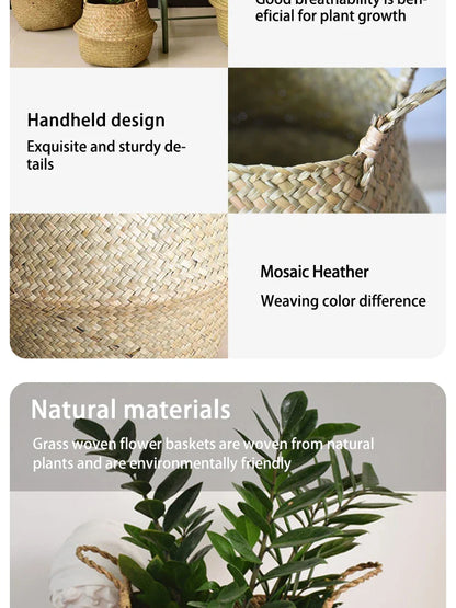 Giỏ đựng đồ chơi đan lát | Giải pháp lưu trữ thân thiện với môi trường cho gia đình