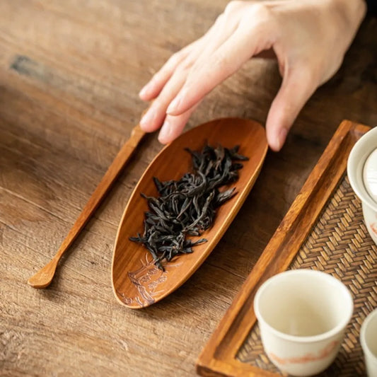 대나무 차 국자 세트 - 양조 수준을 높이세요 - 친환경 장인