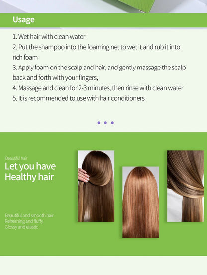 천연 허니 샴푸 - Rooted Living의 부드럽고 비듬 없는 모발