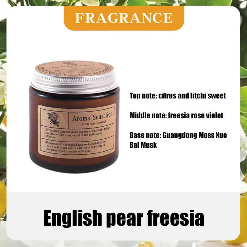 Nến Sáp Đậu Nành Thơm Không Khói - Quà Tặng Trang Trí Nhà Sang Trọng