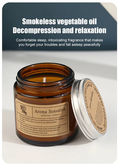 Nến Sáp Đậu Nành Thơm Không Khói - Quà Tặng Trang Trí Nhà Sang Trọng