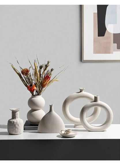 Eco-Friendly Ceramic Flower Pot – Modern Decor by Crafts