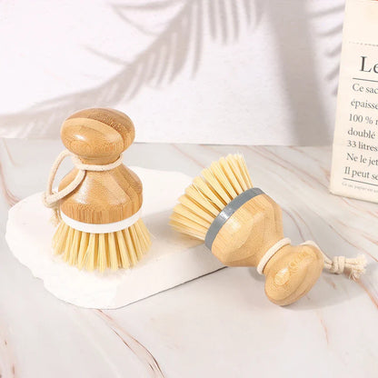 Bàn chải làm sạch bằng tre thân thiện với môi trường giúp chăm sóc nhà bếp dễ dàng