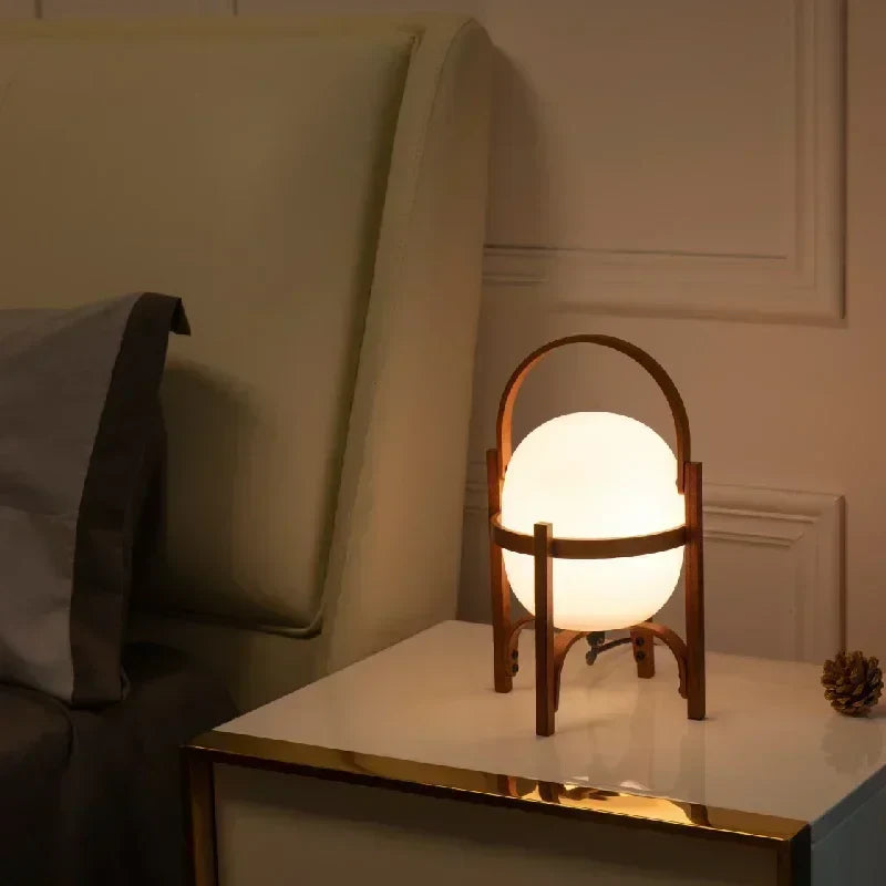 Đèn sàn tre hiện đại – Đèn LED sang trọng cho ngôi nhà