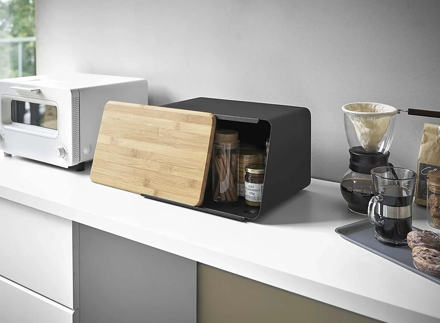 Portapane in bambù: mantieni il pane fresco & Vivere in modo ordinato e radicato