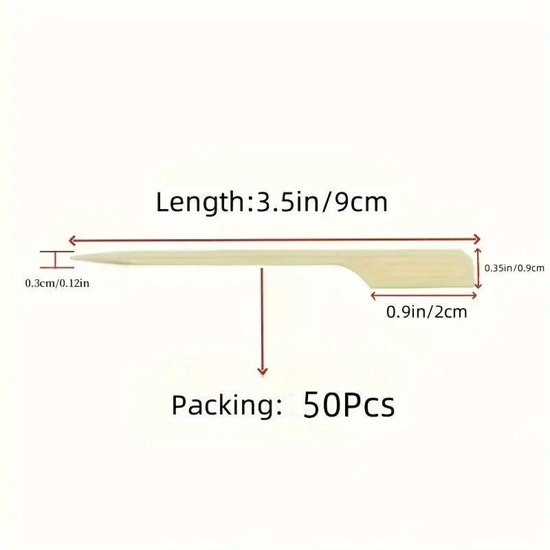 一次性竹签——聚会用的简易烧烤工具