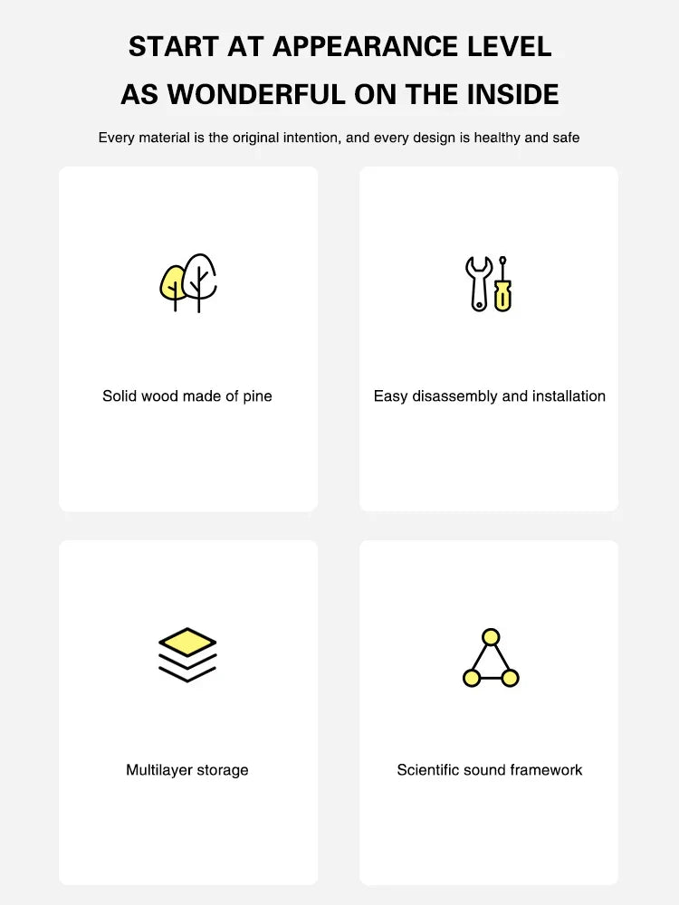 나무 어린이 책장 – 어린 독자를 위한 세련된 수납 공간!