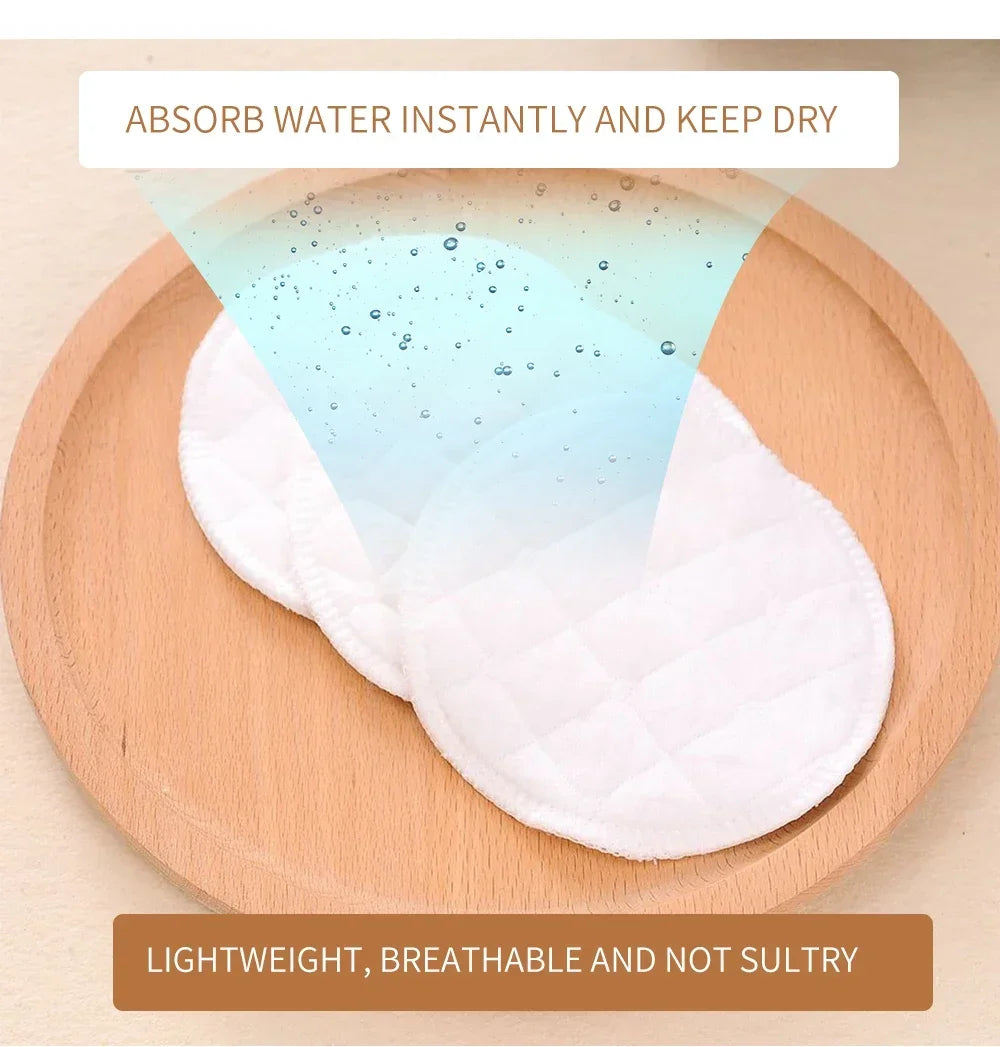 Eco-Friendly Makeup Remover Pads - Soft Bamboo Fiber for Gentle Cleansing