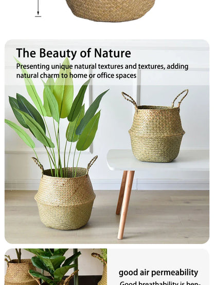 Giỏ đựng đồ chơi đan lát | Giải pháp lưu trữ thân thiện với môi trường cho gia đình