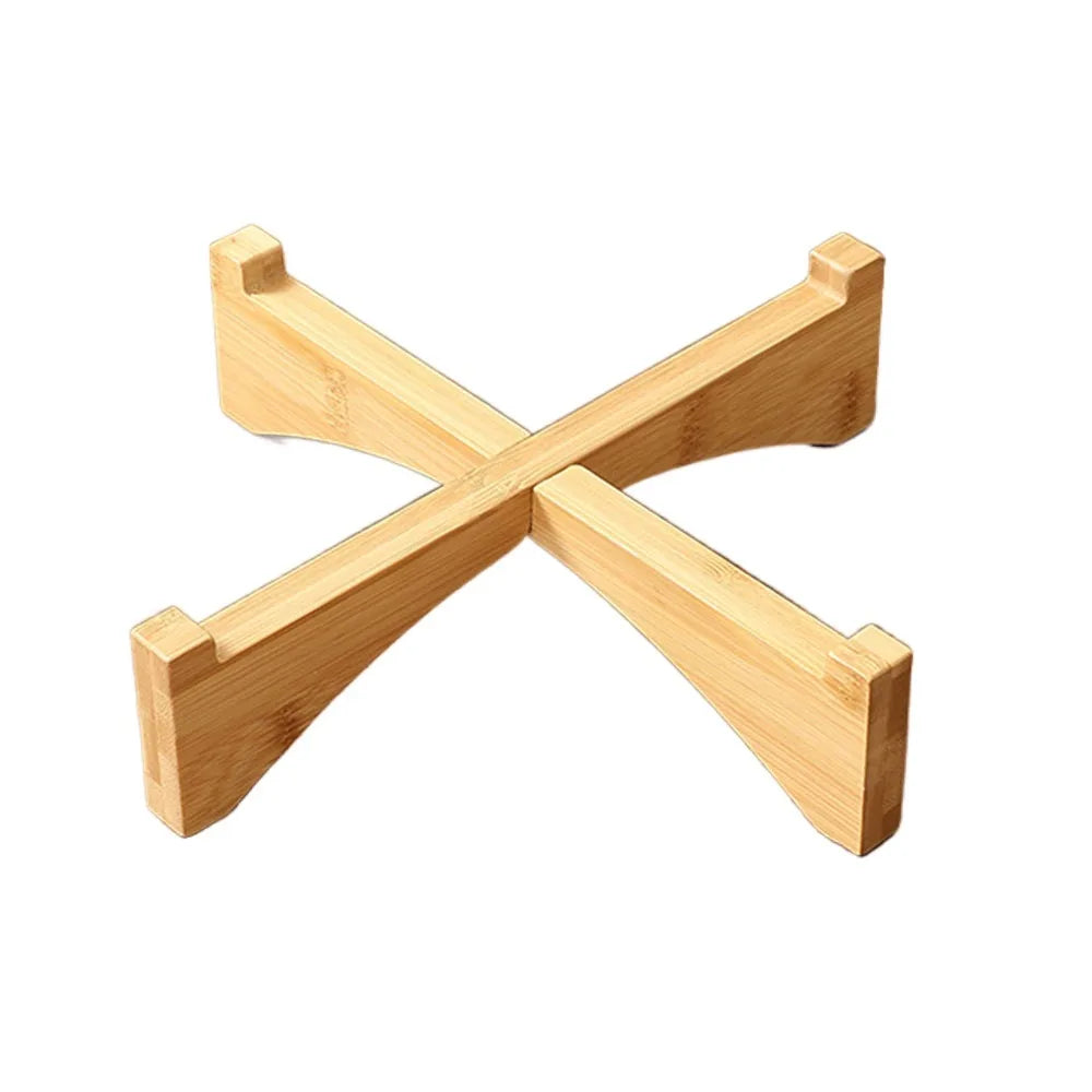 식물 애호가를 위한 우아한 목재 분재 디스플레이 스탠드 - 친환경 쇼케이스