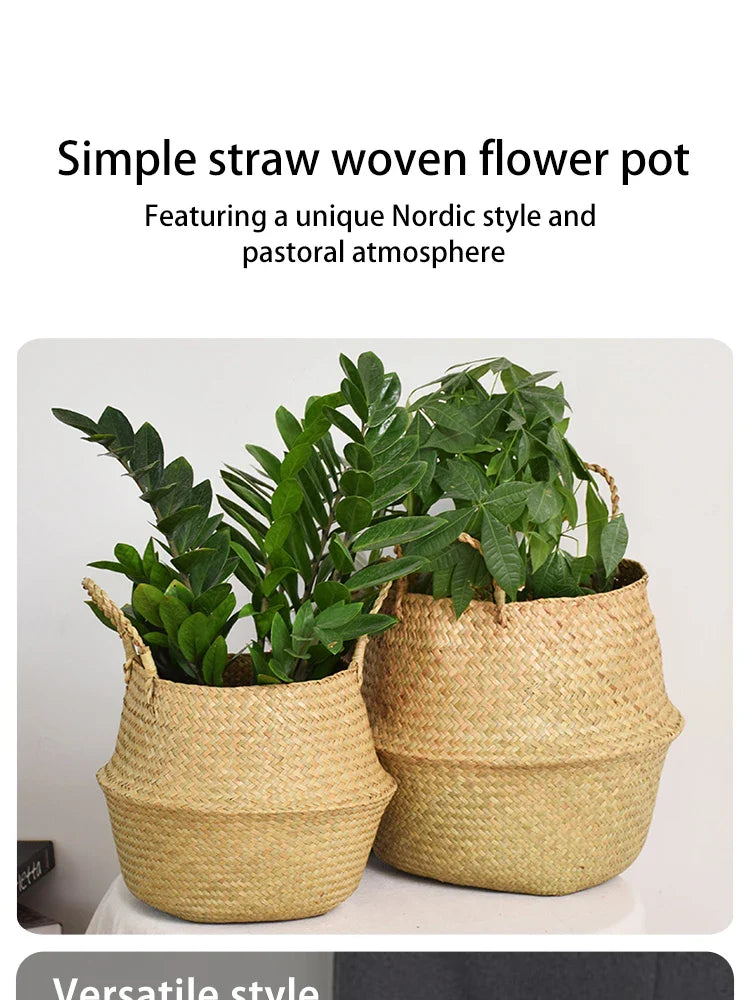 Giỏ đựng đồ chơi đan lát | Giải pháp lưu trữ thân thiện với môi trường cho gia đình