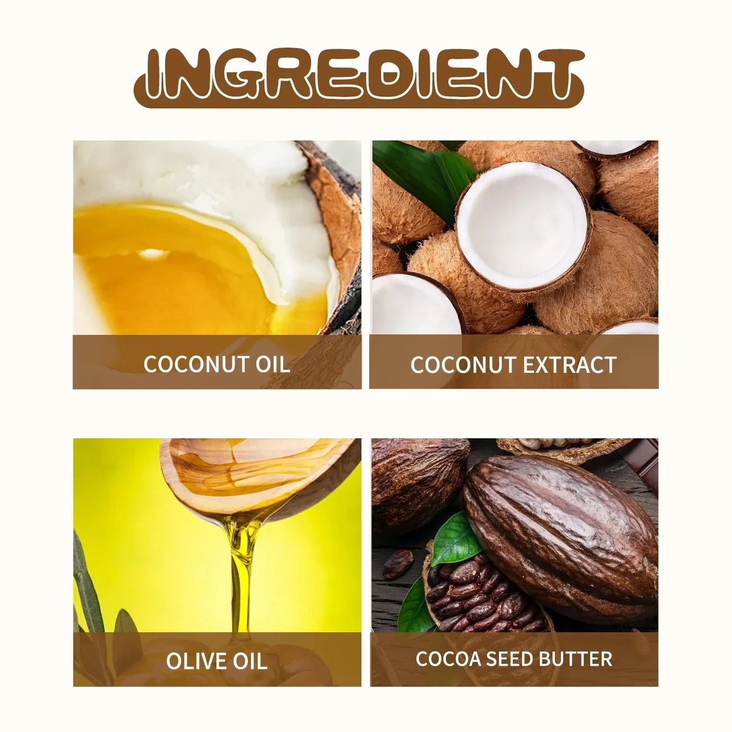 Xà phòng gội đầu dầu dừa hữu cơ - Nourish & Tăng cường tóc