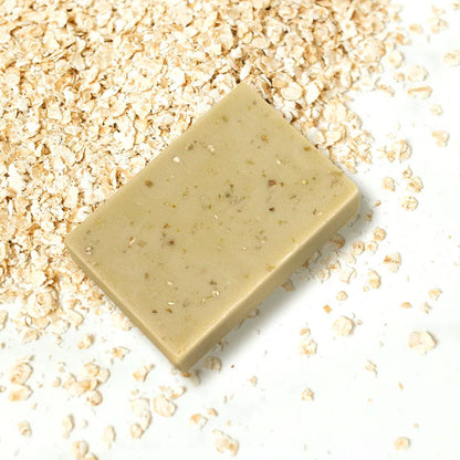 천연 귀리 비누 - OatPure 100g의 부드러운 브라이트닝 클렌징