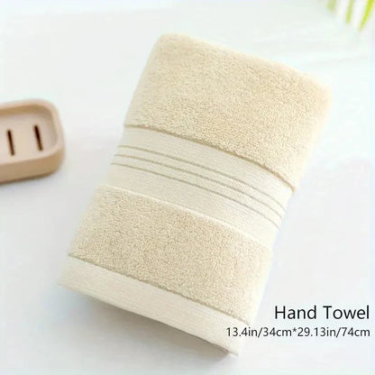 Ultra-Absorbent Cotton Towel - Soft & Skin-Friendly | Family Must-Have