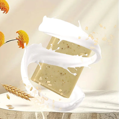 천연 귀리 비누 - OatPure 100g의 부드러운 브라이트닝 클렌징
