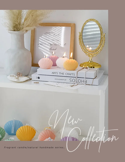 Handmade Shell Candle - Eco-Friendly Aromatherapy - Perfect Gift