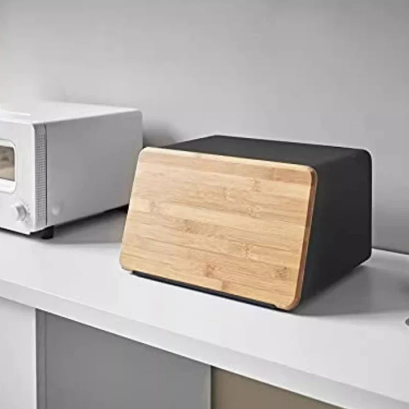 Portapane in bambù: mantieni il pane fresco & Vivere in modo ordinato e radicato