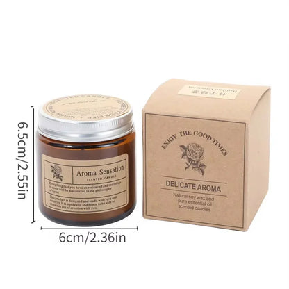 Nến Sáp Đậu Nành Thơm Không Khói - Quà Tặng Trang Trí Nhà Sang Trọng