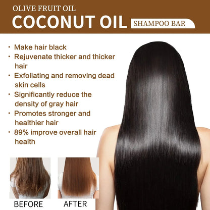 Xà phòng gội đầu dầu dừa hữu cơ - Nourish & Tăng cường tóc