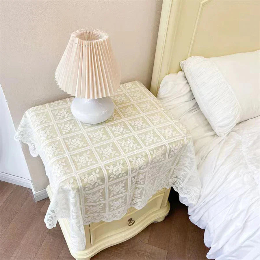 앤틱 레이스 식탁보 - 어떤 경우에도 우아한 장식