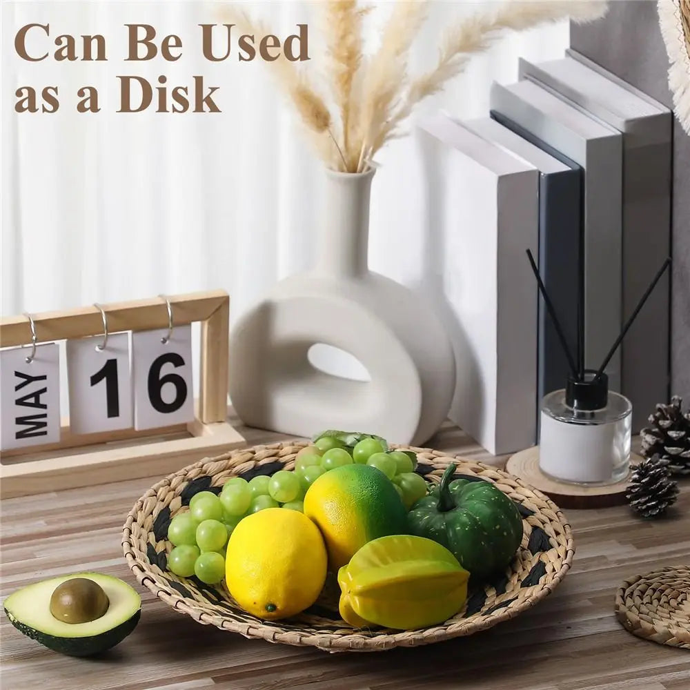 波西米亚风海草墙篮 - 适合别致空间的工匠装饰套装