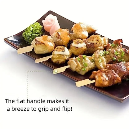 一次性竹签——聚会用的简易烧烤工具