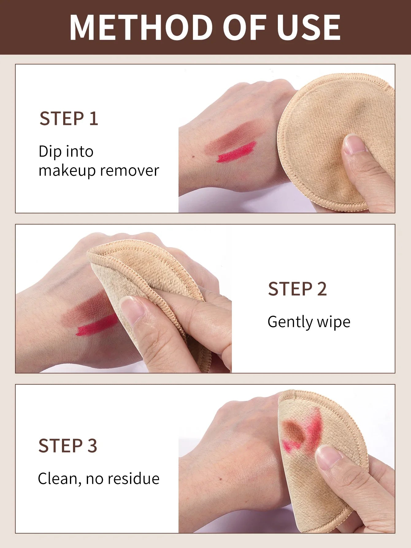 Miếng tẩy trang tái sử dụng MAANGE – Làm sạch thân thiện với môi trường cho tất cả mọi người