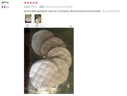 Eco-Friendly Makeup Remover Pads - Soft Bamboo Fiber for Gentle Cleansing