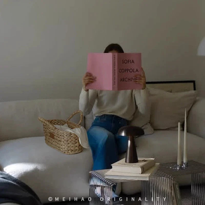 Cestino in alghe intrecciate a mano: organizer ecologico per la casa