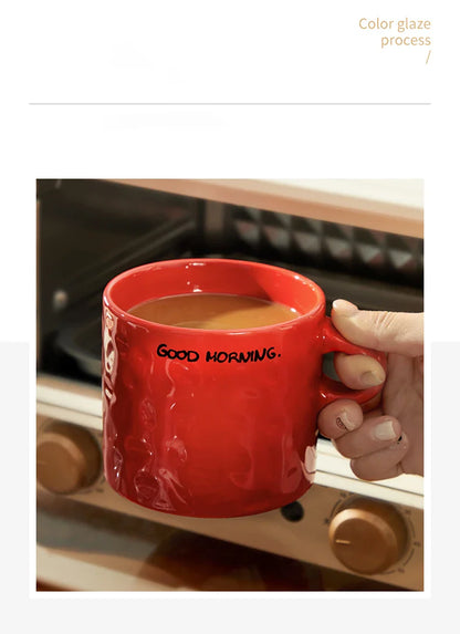 Stylish 550 ML Ceramic Mug - Perfect for Coffee Lovers!