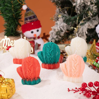 크리스마스 트리 아로마테라피 양초 - 아늑한 휴일의 행복