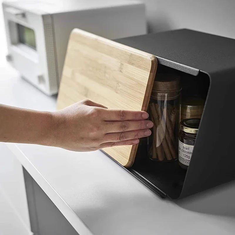 Portapane in bambù: mantieni il pane fresco & Vivere in modo ordinato e radicato