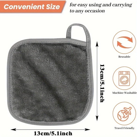 Khăn lau mặt bằng sợi nhỏ có thể tái sử dụng để tẩy trang dễ dàng - Giải pháp chăm sóc da thân thiện với môi trường