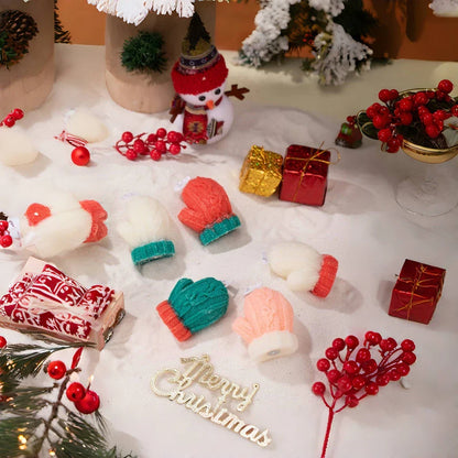 크리스마스 트리 아로마테라피 양초 - 아늑한 휴일의 행복